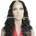 Manufacture Supply Popular Brazilian human hair cheap u part wigs for black women